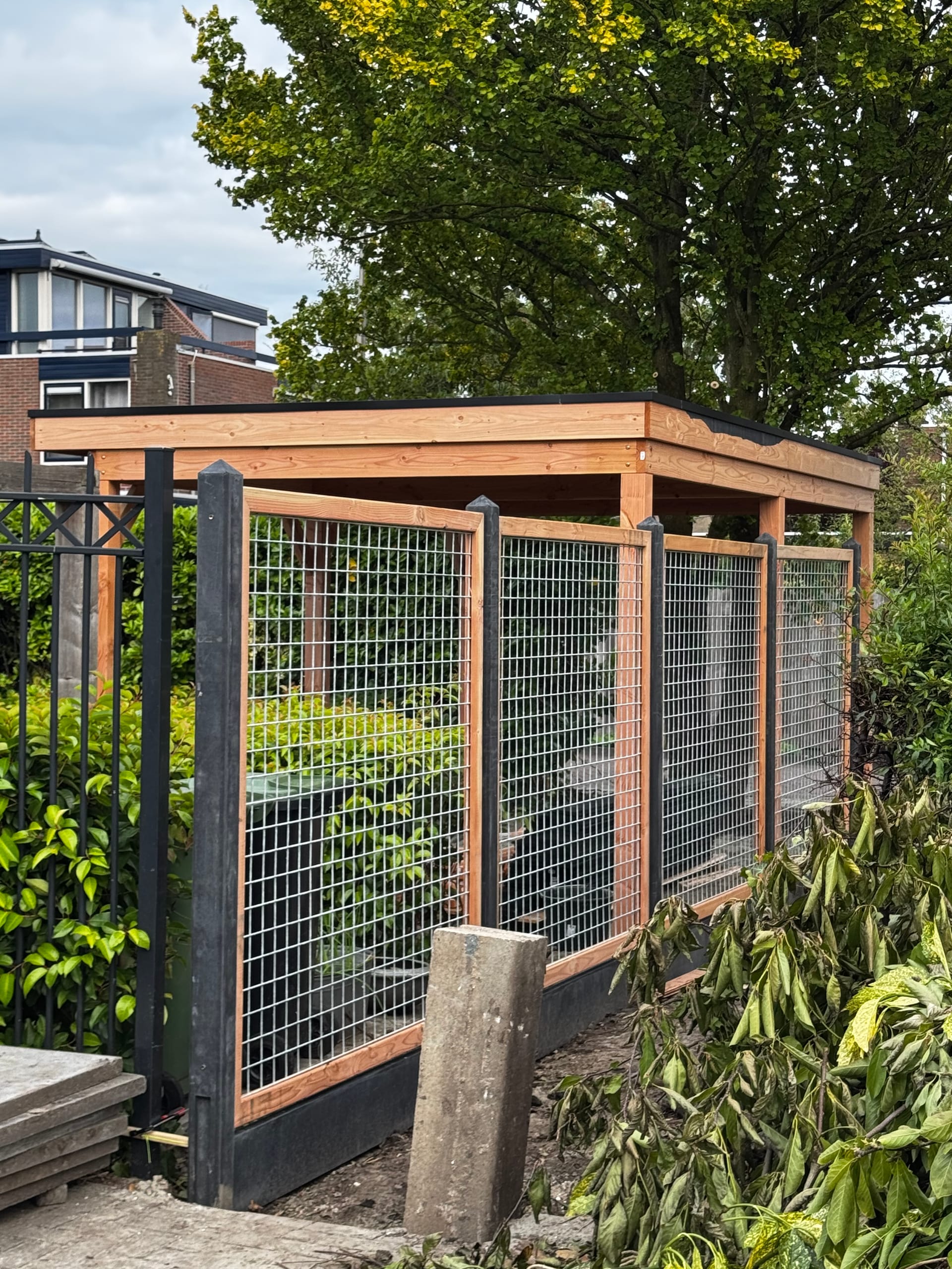 Houten Dierenverblijf